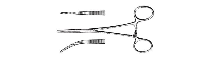 Delicate Crile Forceps