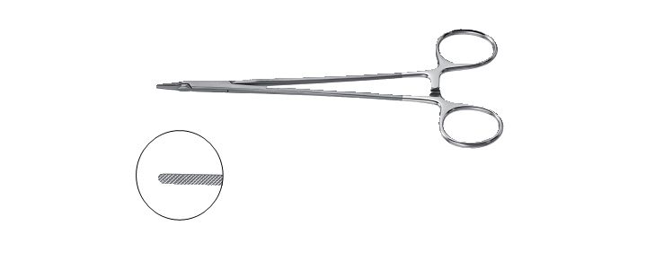 Delicate Ryder Needle Holder, Tungsten Carbide