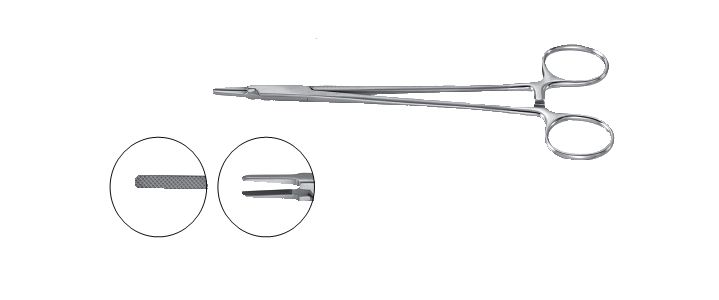 Cooley Intracardiac Needle Holder, Tungsten Carbide