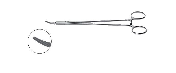 DeBakey Needle Holder, Tungsten Carbide