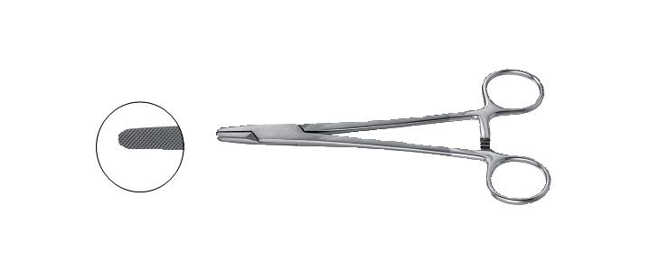 Berry Sternal Needle Holder and Wire Twister, Tungsten Carbide