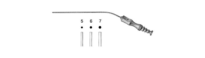 Frazier Suction Tube