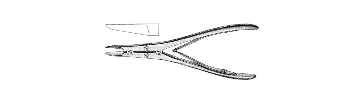 Rowland (Ruskin-Liston) Bone Splitting Forceps