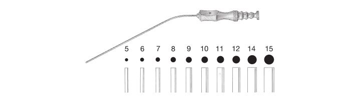Frazier Suction Tube