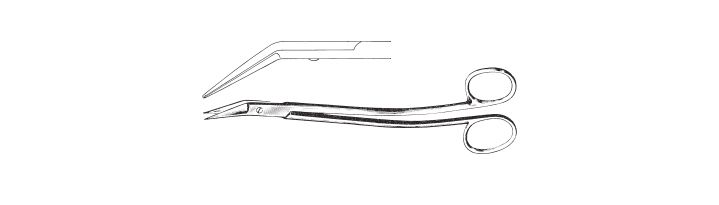 Dean Tonsil Scissors