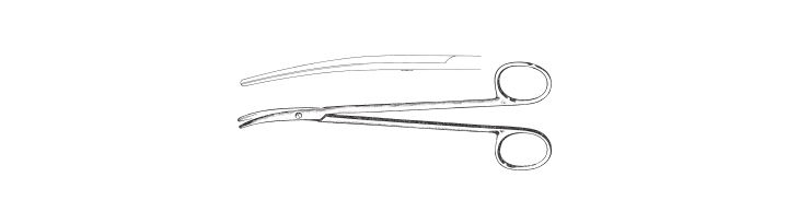 Metzenbaum Scissors, Curved