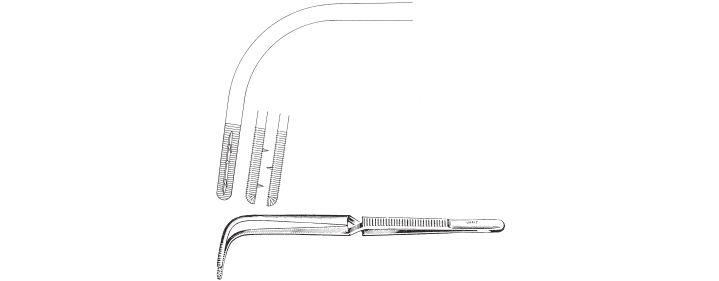 Jackson Laryngeal Dressing Forceps