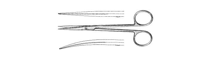 Brophy Gum and Suture Scissors
