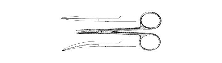 Knapp Iris Scissors, Blunt-Blunt