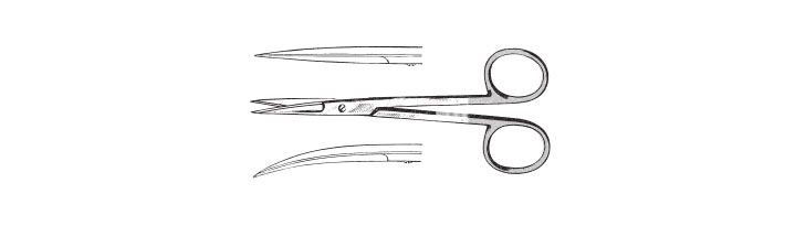 Iris Scissors, Tungsten Carbide