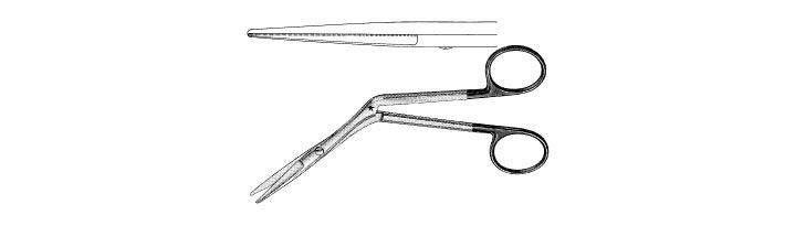Knight Nasal Scissors, Super-Cut