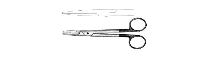 Castanares Face Lift Scissors, Super-Cut