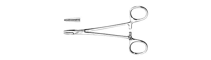 Brown Needle Holder