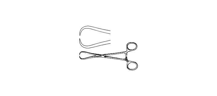 Staude-Moore Tenaculum Forceps