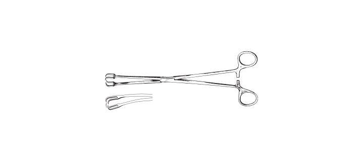 Schroeder Uterine Vulsellum Forceps
