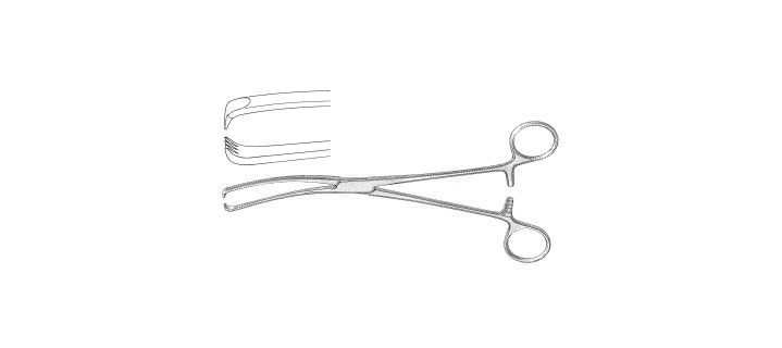 Teale Uterine Vulsellum Forceps