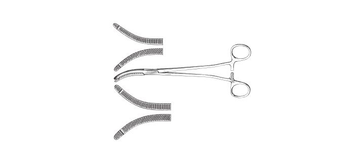 Heaney Hysterectomy Forceps