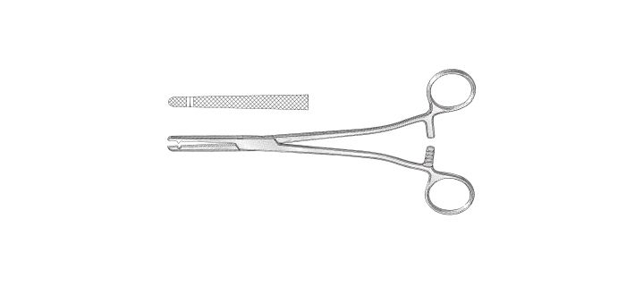 Heaney-Rezek Hysterectomy Forceps