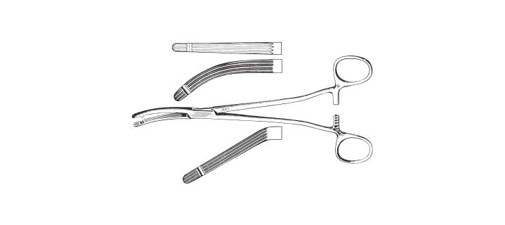 Heaney-Ballentine Hysterectomy Forceps