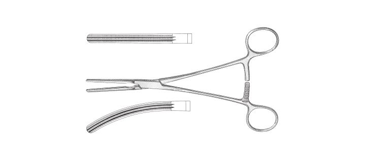 Rogers Hysterectomy Clamp