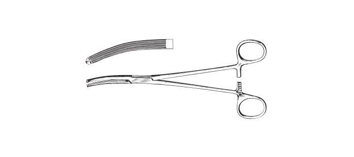 Long Hysterectomy Forceps