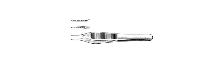 Adson Dressing Forceps, Serrated