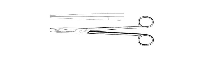 Sims Uterine Scissors