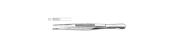 Brown Tissue Forceps
