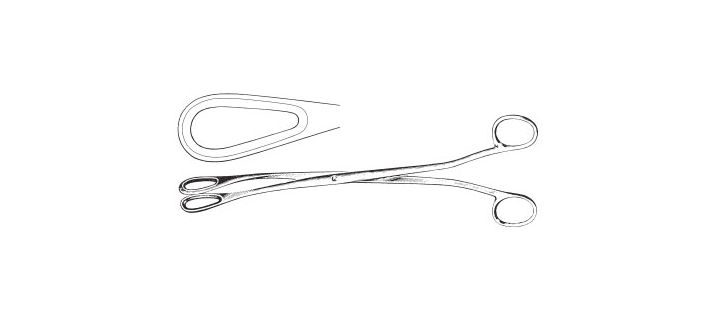 Barrett Placenta Forceps