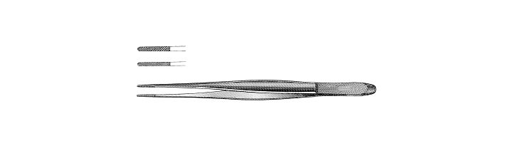 Cushing Needle and Tissue Pulling Forceps, Tungsten Carbide