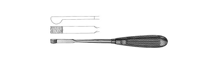 Glabella Rasp, Tungsten Carbide