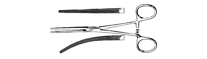 Bainbridge Forceps, Longitudinal Serrations