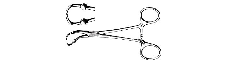 Roeder Towel Forceps