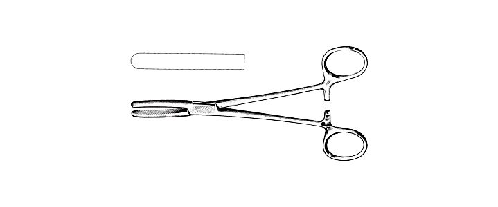 Presbyterian Hospital Tube Occluding Forceps