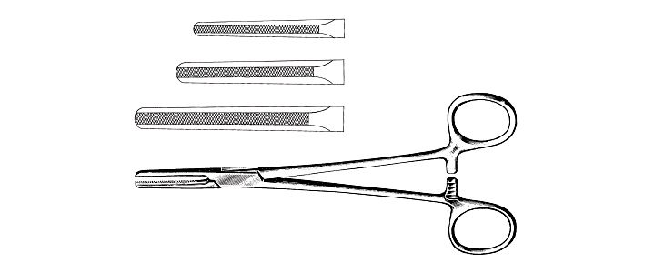 Vorse Tube Occluding Forceps