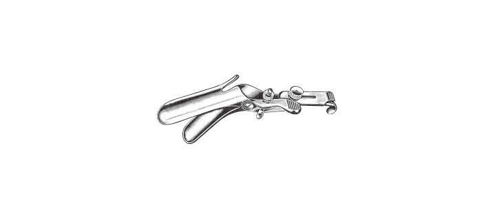 Graves Open-Side Vaginal Speculum