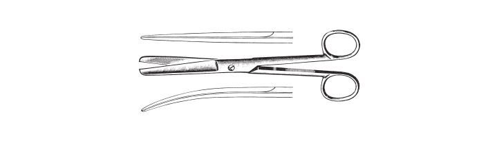 Doyen Abdominal Scissors