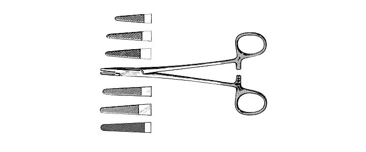 Mayo-Hegar Needle Holder, Tungsten Carbide