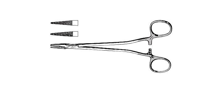Sarot Needle Holder, Tungsten Carbide