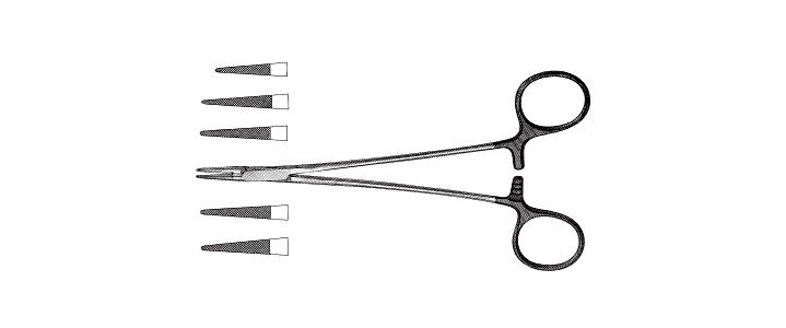 Microvascular Needle Holder, Tungsten Carbide