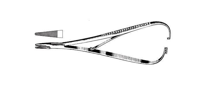 Mathieu Needle Holder, Tungsten Carbide