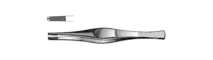 Ferris-Smith Needle and Tissue Pulling Forceps, Tungsten Carbide