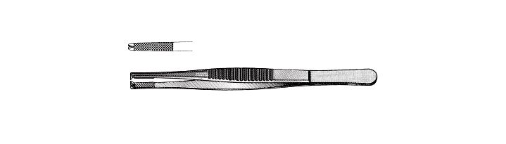 General Needle and Tissue Pulling Forceps, Tungsten Carbide