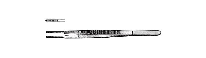 Gerald Needle and Tissue Pulling Forceps, Tungsten Carbide