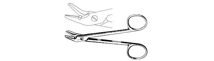 Universal Wire Suture Scissors