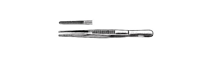 Dressing Forceps, Serrated