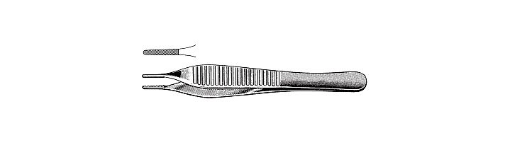 Adson Tissue Forceps, Tungsten Carbide