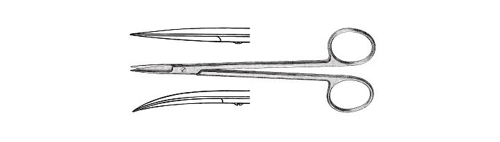 Kelly Fistula Scissors