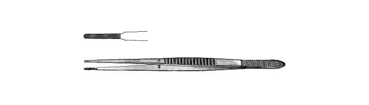 Evans Tissue Forceps, Tungsten Carbide 130-383