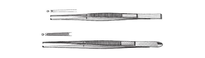 Cushing Tissue Forceps